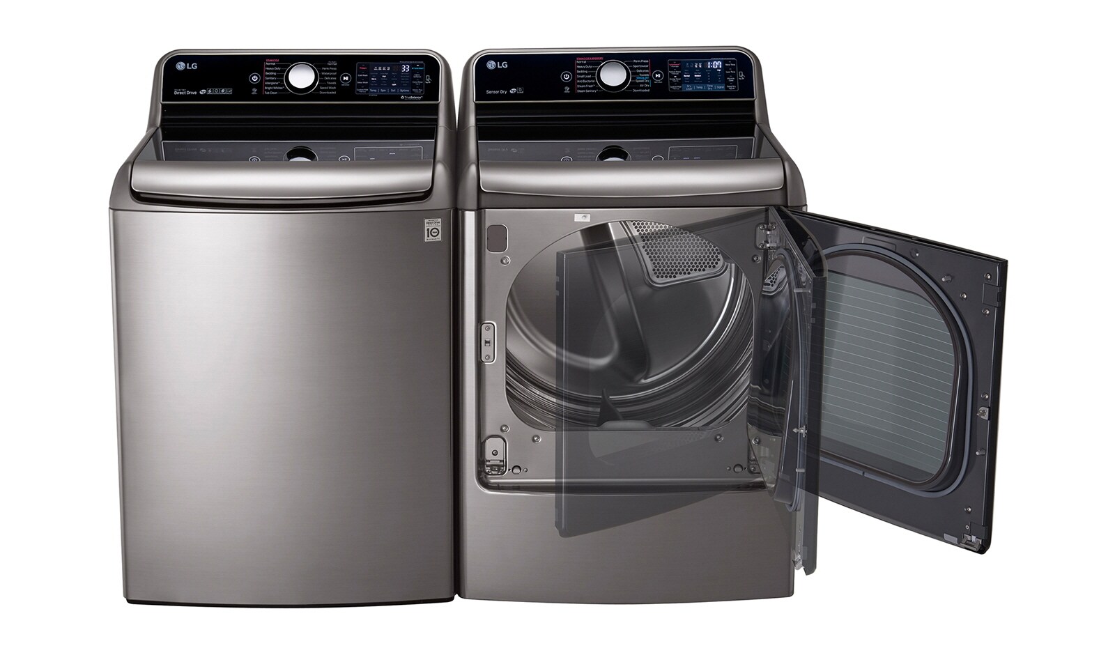 LG WORLD’S LARGEST 6.6 CU.FT. CAPACITY HIGH EFFICIENCY TOP LOAD WASHER, WT7700HVA
